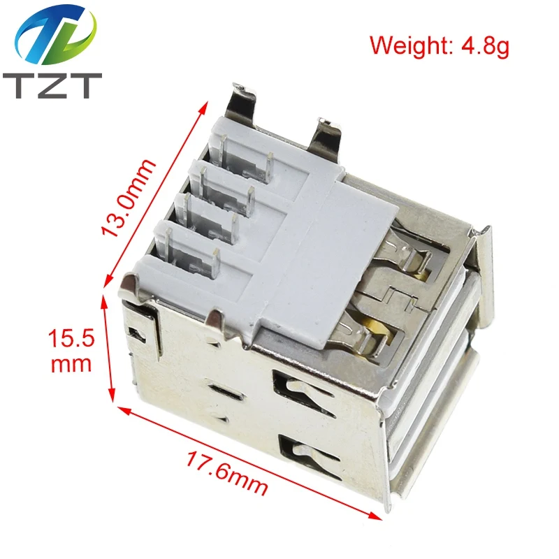 5 шт. гнездовой разъем с двумя USB-портами | Интегральные схемы