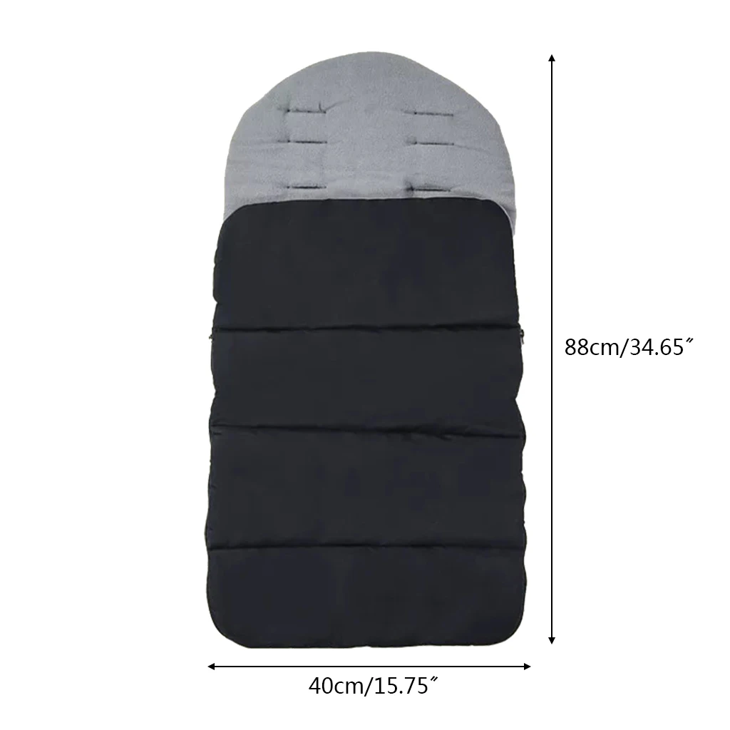 

3-in-1 Waterproof Baby Stroller Blanket Footmuff Cover Keep Warm Sleeping Bag Mat