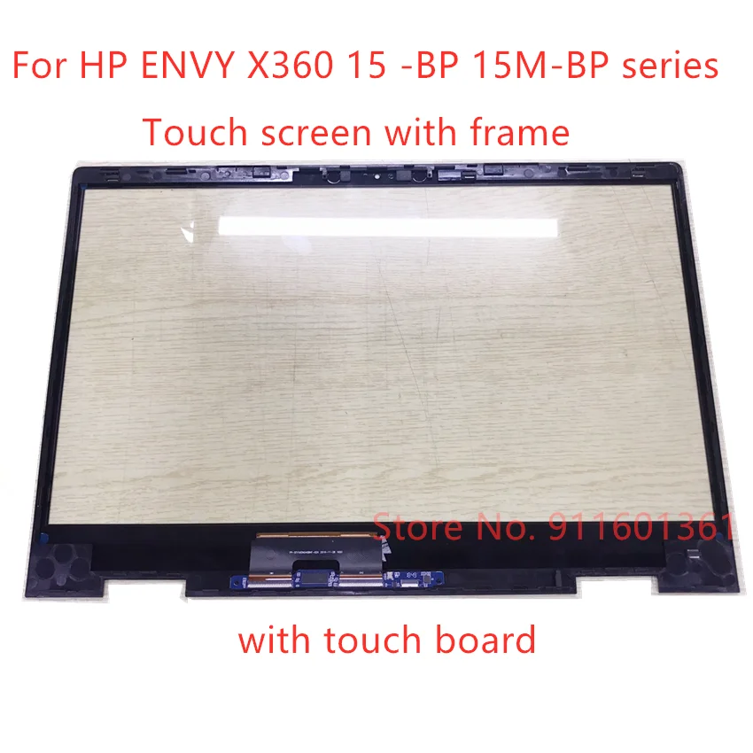 Сенсорное стекло монитора 925736-001 для HP Envy X360 15M-BP 15-BP серии 15M-BP012DX BP111DX, замена сенсорного экрана.
