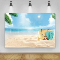 yeele background photography summer beach sea natural scenery ocean baby birthday portrait for photo studio photocall backdrop