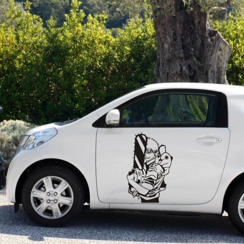 

Chainsaw Man Wall Decal Reze Makima Anime Cartoon Car Sticker Vinyl
