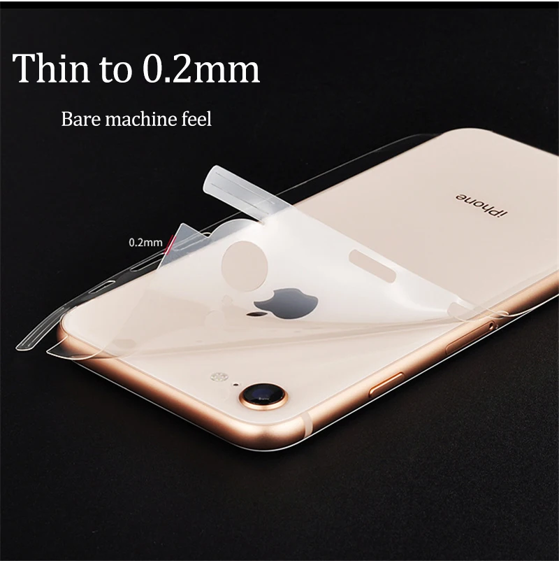 Ультратонкая прозрачная маслостойкая наклейка для iPhone 11 6S 7 8Plus X XR XS Max