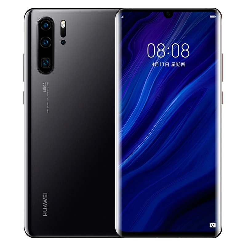 Мобильный телефон HuaWei P30 Pro Kirin 980 Android 9,1 6,4" 2340X1080 8 ГБ ОЗУ 512 Гб ПЗУ МП NFC QI отпечаток пальца IP68