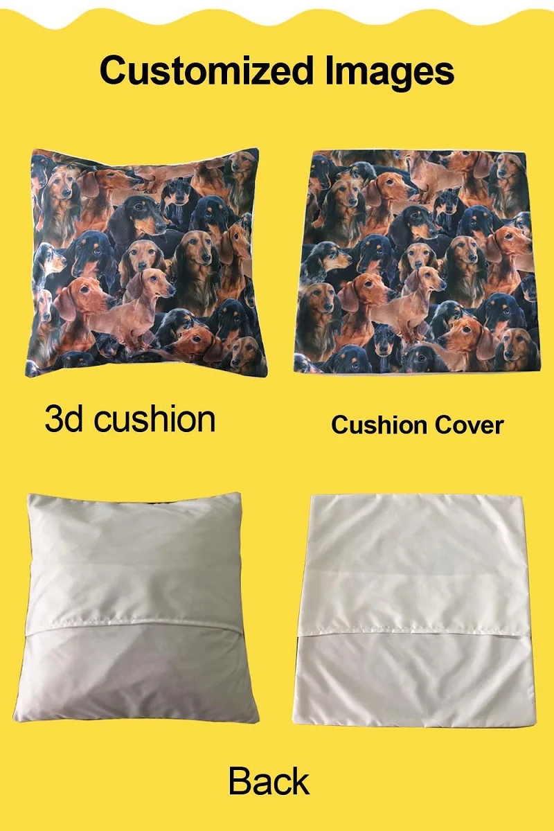

HUGSIDEA Cute Style Animal Toys Pattern Print Pillow Case for Childen Covers Pillowcase For Home Decor Sofa Funda Almohada