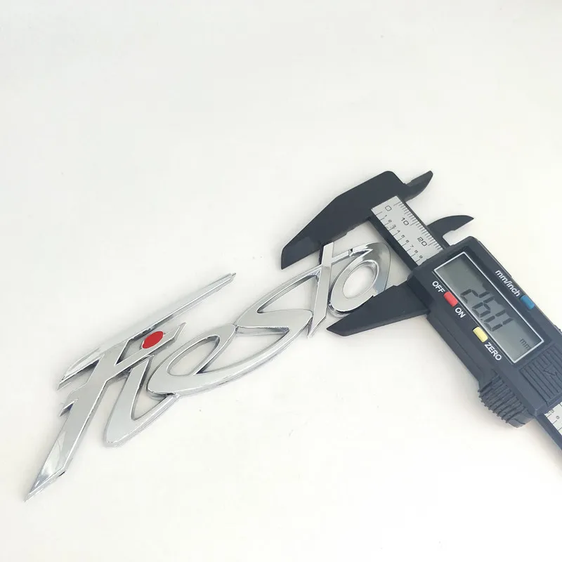 Наклейка 3D Fiesta из АБС пластика аксессуары для стайлинга автомобиля значок на