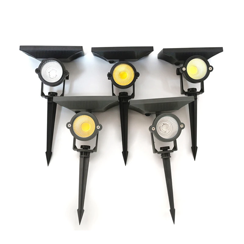 

COB Solar Lawn Lights 6500K White Lighting Waterproof IP45 Solar Wall Lamps