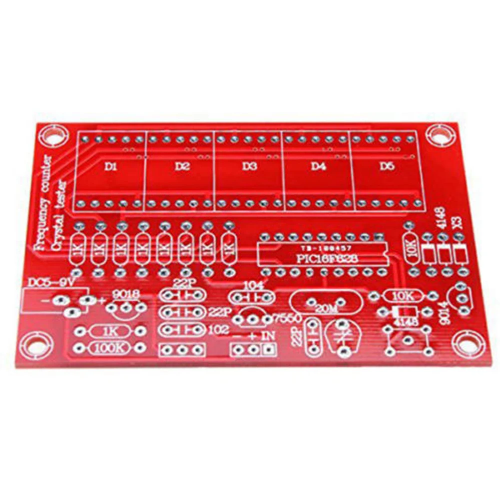 1Hz-50MHz Easy Install Self Assemble Universal Module Board DIY Frequency Meter Kit Crystal Measure Electronic Portable Small |