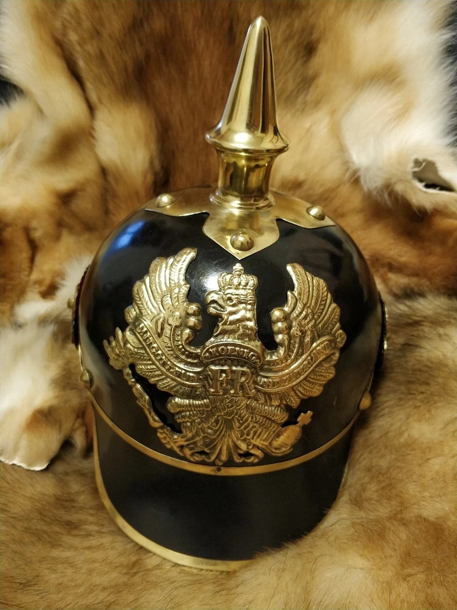 Средневековая маска рыцаря немецкая Военная каска шлем PICKELHAUBE историческое