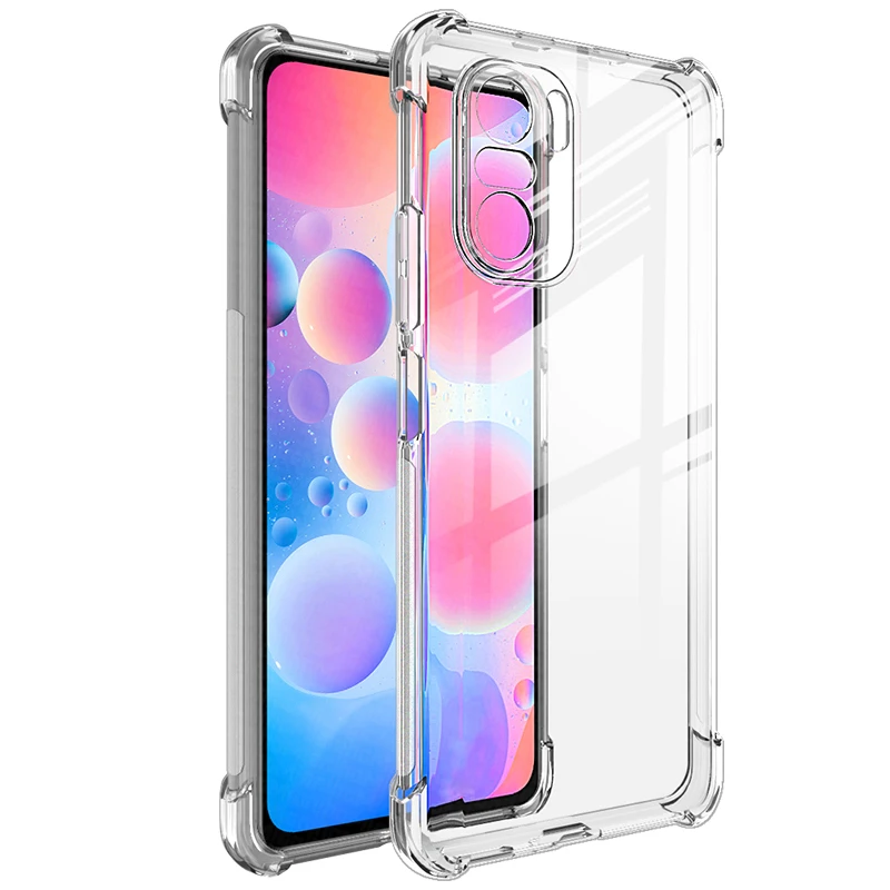 

Clear Case For Xiaomi Redmi K40 Pro Plus Case Anti-knock Bumper Soft TPU Silm Ultra-thin Phone Cover For Redmi K40 Pro Plus Case