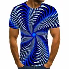 Новинка 2020, футболка с трехмерным графическим рисунком, мужские повседневные топы, забавная 3D Мужская футболка, летняя рубашка с круглым вырезом, женская уличная одежда