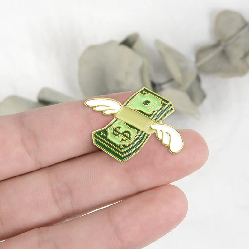 Футболка с изображением персонажей видеоигр мини банкнот эмаль на булавке