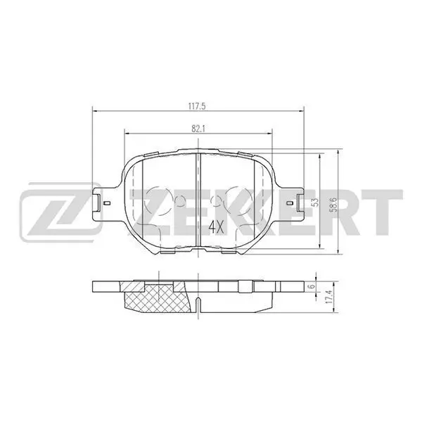 Колодки торм. диск. перед Toyota Celica (T230) 99- Corolla (E12 | Автомобили и мотоциклы