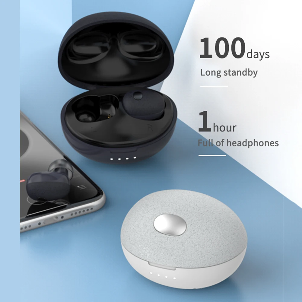 Беспроводные Bluetooth-наушники T2S Pebble гарнитура Bluetooth 5 0 наушники-вкладыши с системой