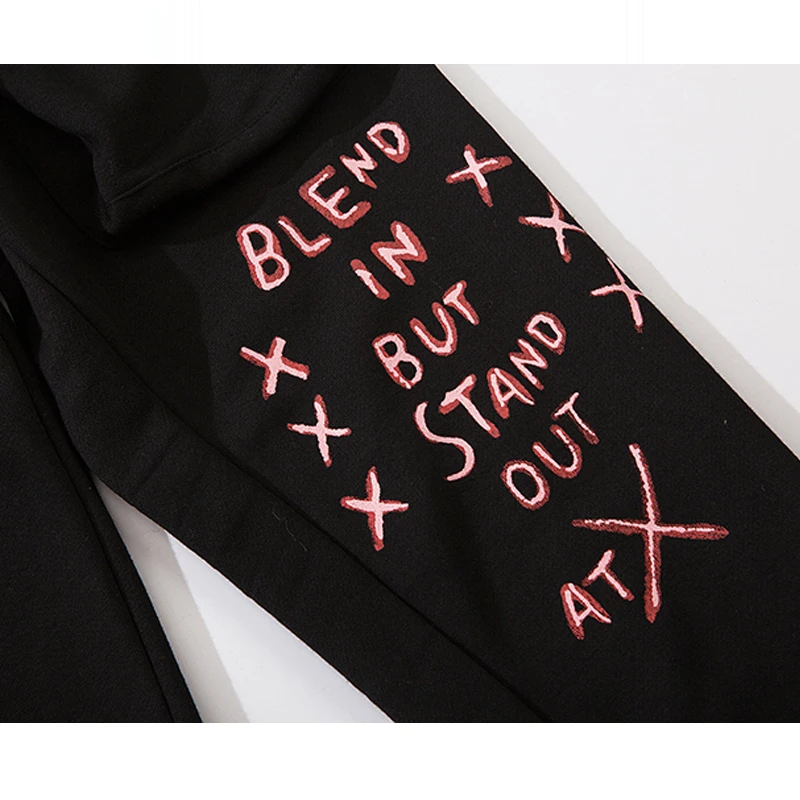 

2020 Hip Hip Black Harem Pants Sweatpants Men Joggers Pant Autumn Skull Print Fashion Streetwear Dancing Trousers Harajuku WY103