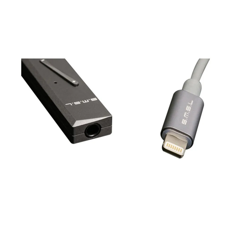 SMSL значок HiFi аудио кабель декодер портативный усилитель для наушников DAC вход
