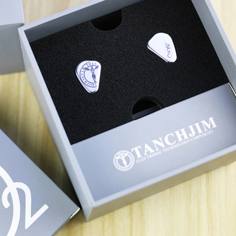TANCHJIM Oxygen Earphone 2Pin HIFI Monitor Metal IEM 3.5mm In Ear Sports Dynamic Stage Game Earbuds Carbon Nanotube Diaphragm |
