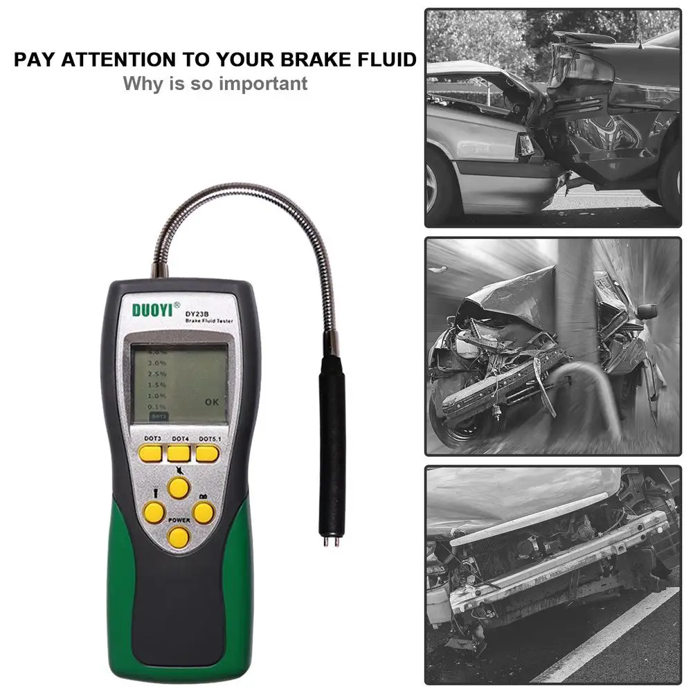 

Car Brake Fluid Tester Detector Car Oil Check Brake Fluid Tester Maintenance Tools Drop Shipping