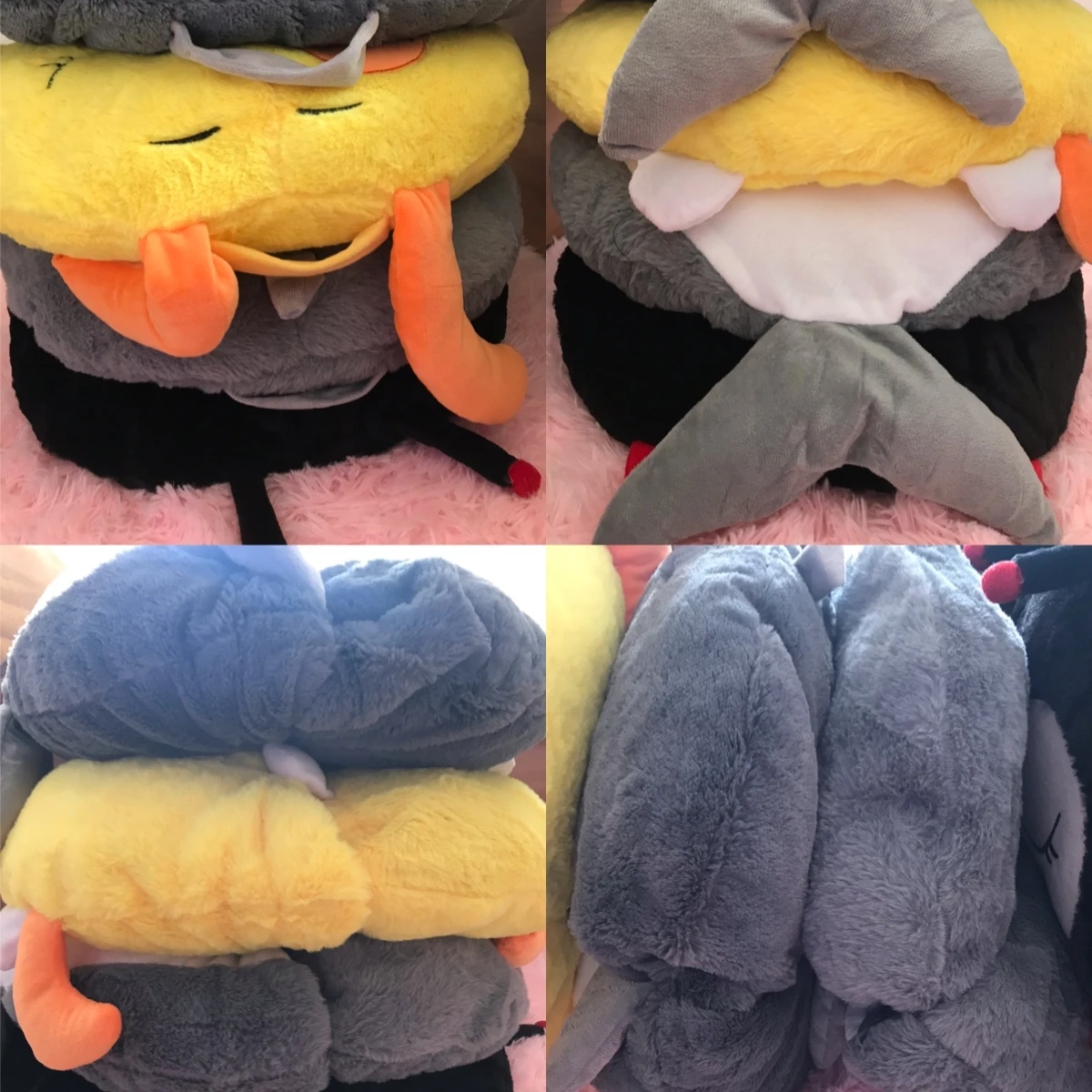 Saco de dormir de felpa para ni&ntilde;os y ni&ntilde;as, saco de dormir de dibujos animados, suave y c&aacute;lido, para regalo de cumplea&ntilde;os-3