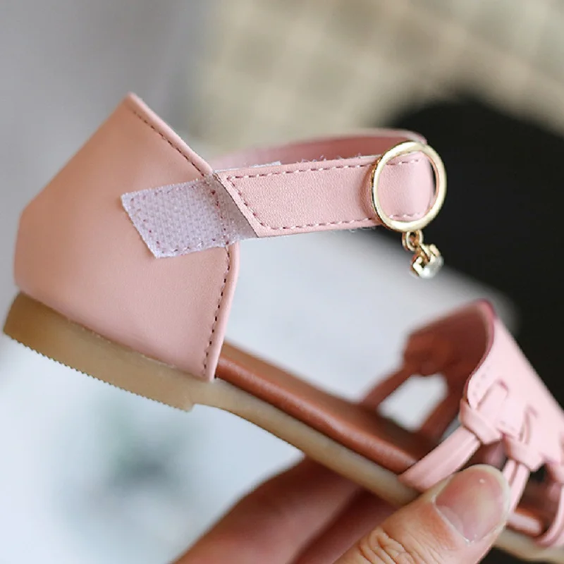 Детские сандалии новые летние туфли для девочек детские стразы из искусственной