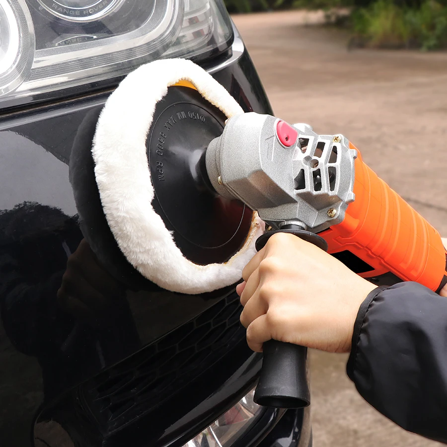 Electric Car Polisher Machine 220V Auto Polishing Adjustable Speed Sanding Waxing Tools Accessories Powewr | Инструменты