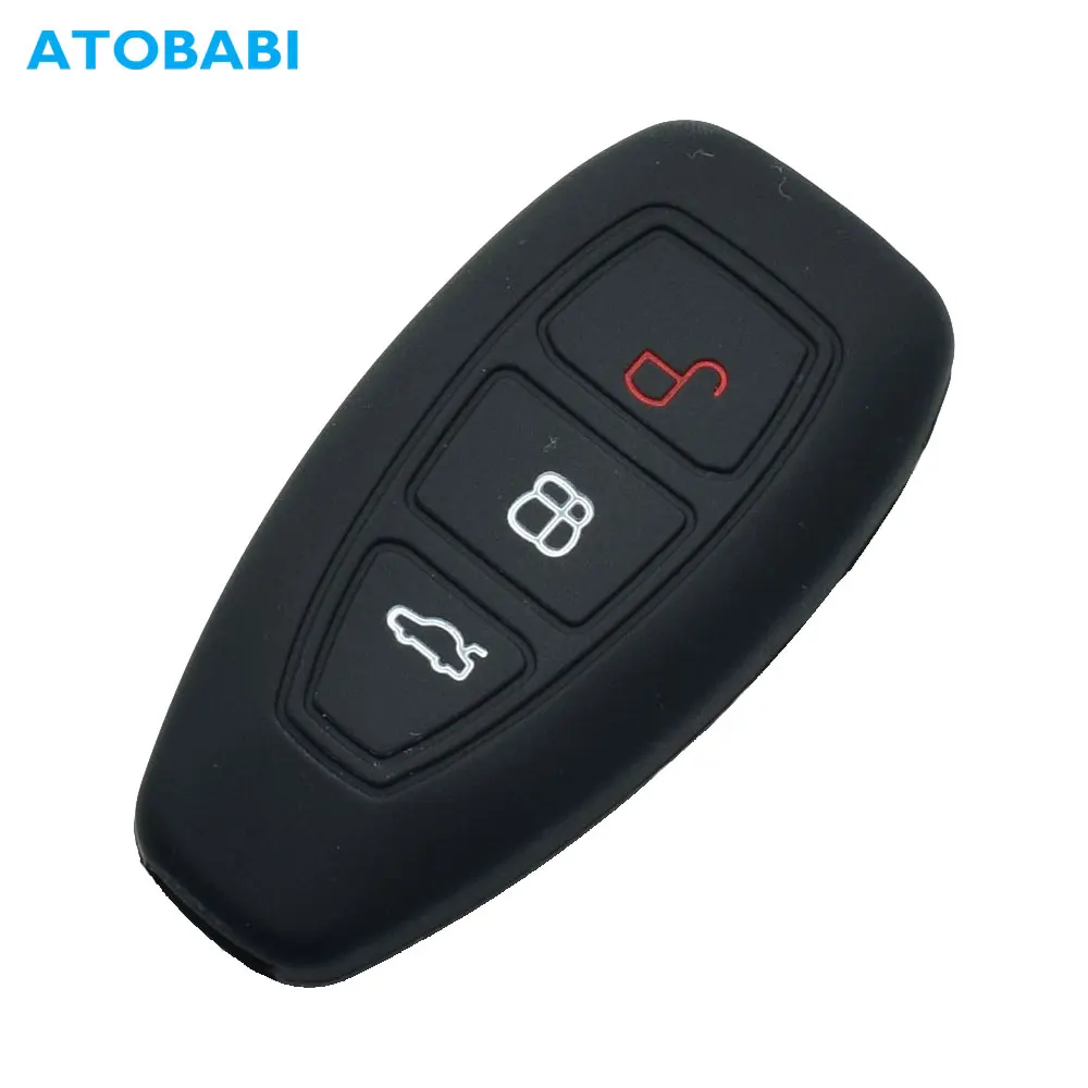 Чехол для автомобильных ключей ATOBABI мягкий силиконовый чехол с дистанционным