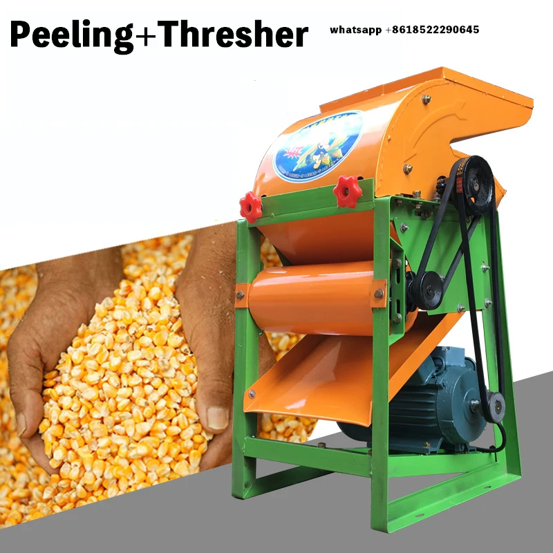 220v multi-function Household corn thresher electric machine peel-free and threshing | Hydraulic Tools