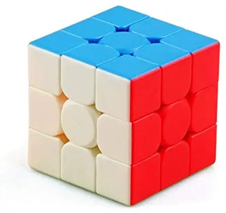 Скоростной кубик Moyu MoFang JiaoShi Meilong 3x3x3 без наклеек Магический MFJS MEILONG 3X3 Cubing классный