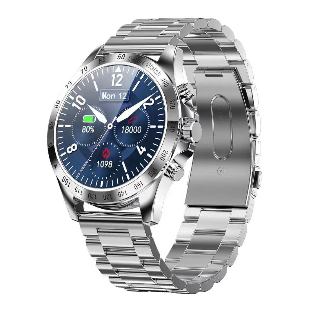 

High Quality Fashion Luxury Watch Stainless Steel Men's Smart Wrist Watch