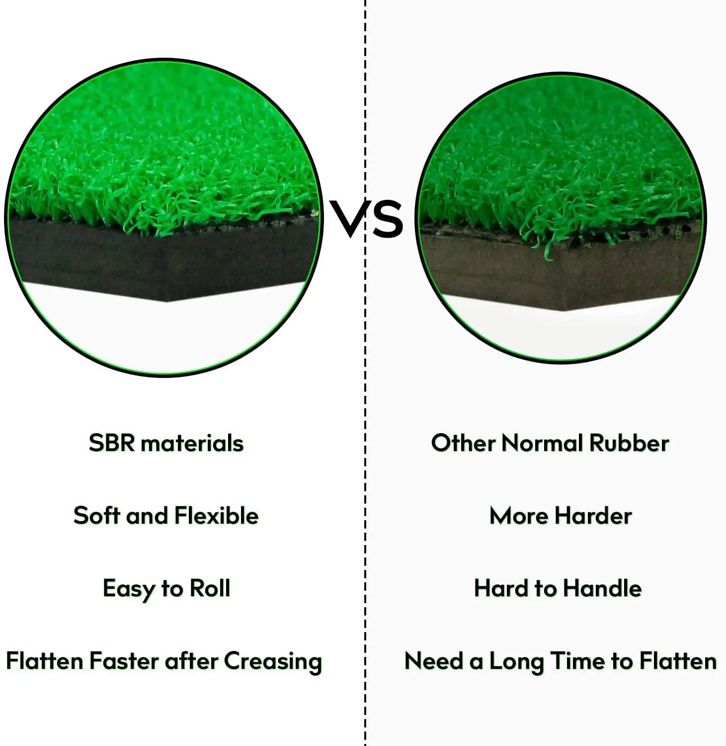 12”x 24” Golf Practice Hitting Mat With Tee Balls Pad for Indoor Backyard Chipping Driving Range Target Swing Aids | Спорт и