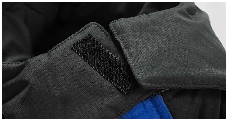 Fit-35 размера плюс L-6XL 7XL 8XL максимальная грудь 150 см теплое Стеганое пальто для мужчин зимняя куртка с капюшоном водонепроницаемая ветрозащитная