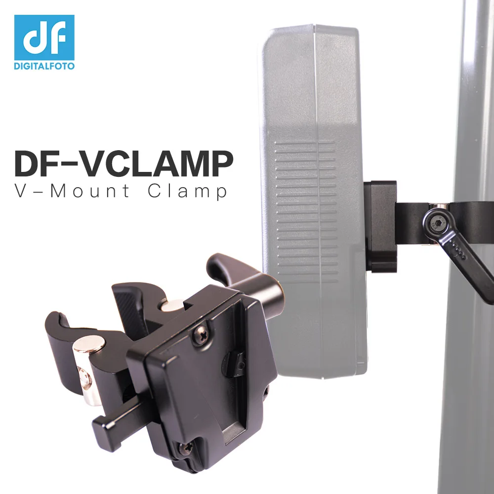 DF-VCLAMP V крепление зажим батареи для кольцо карданного подвеса штатив Стенд |