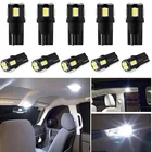 10x W5W LED T10 Светодиодные внутренние автомобильные фары для Mitsubishi Outlander Lancer 10 Pajero Sport EX ASX Colt Grandis L200