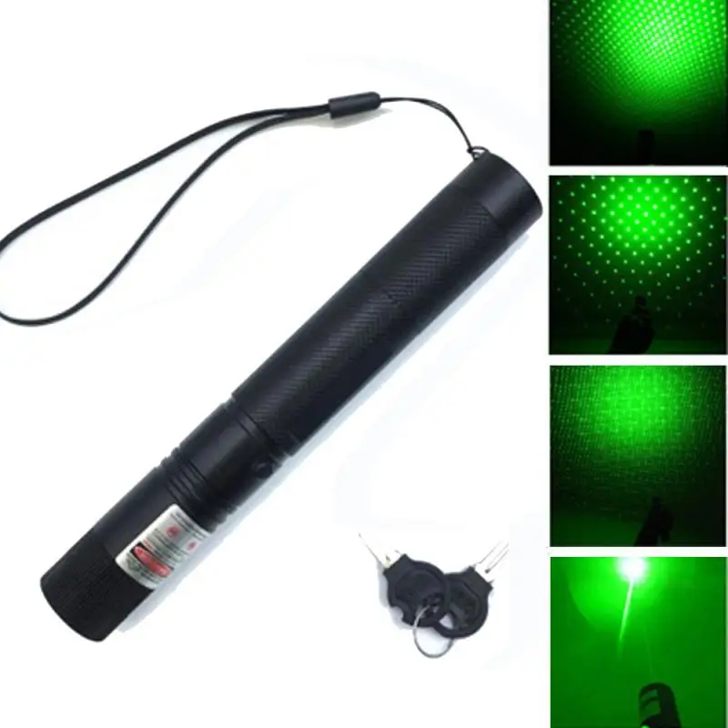 

Green Laser Sight Laser USB Charge 303 Pointer Light 532nm 5mw High Power Device Lazer Laser Pen Burning Firecracke For Hunting
