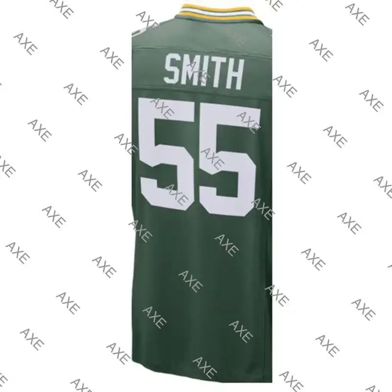 

Customized Stitch American Football Jersey Za'Darius Smith Men's Green White Green Bay Player Jersey