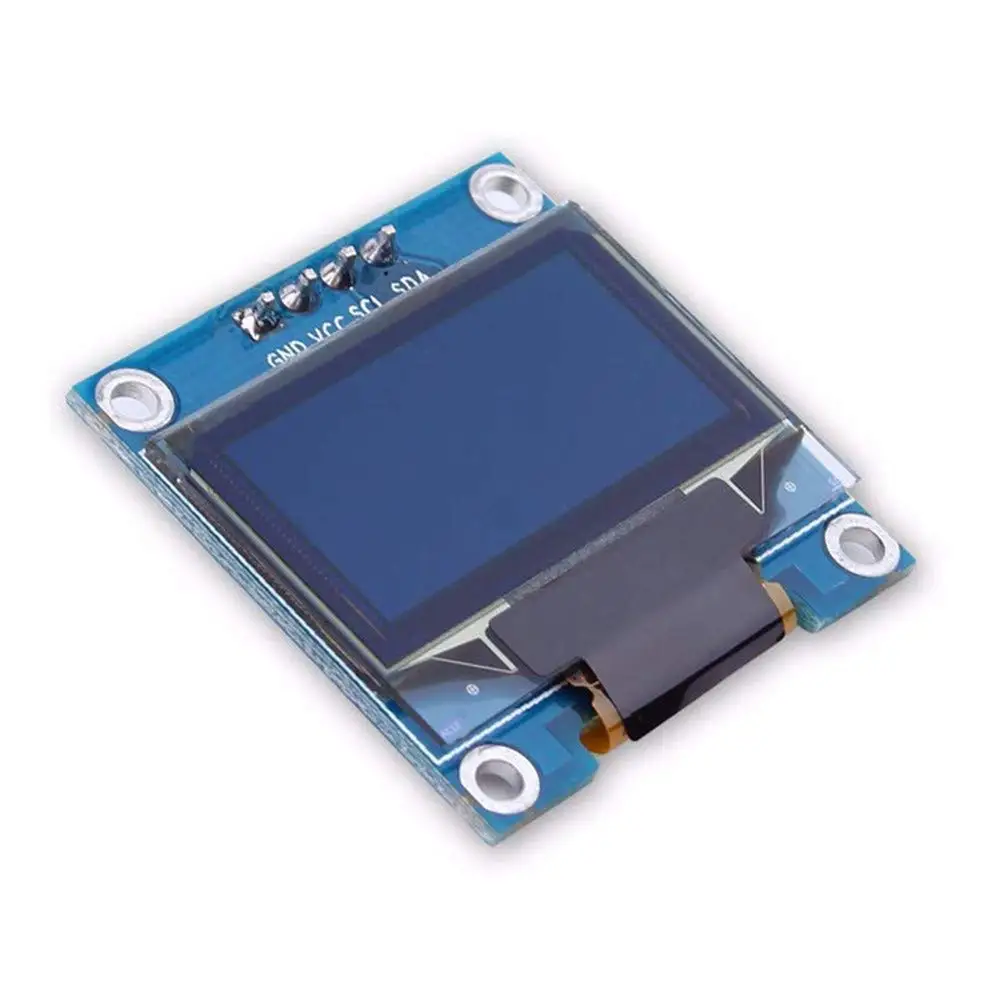 Модуль дисплея OLED 126x6 4 для arduino Blue IIC I2C контакта коммуникации 0 96 дюйма стандартный