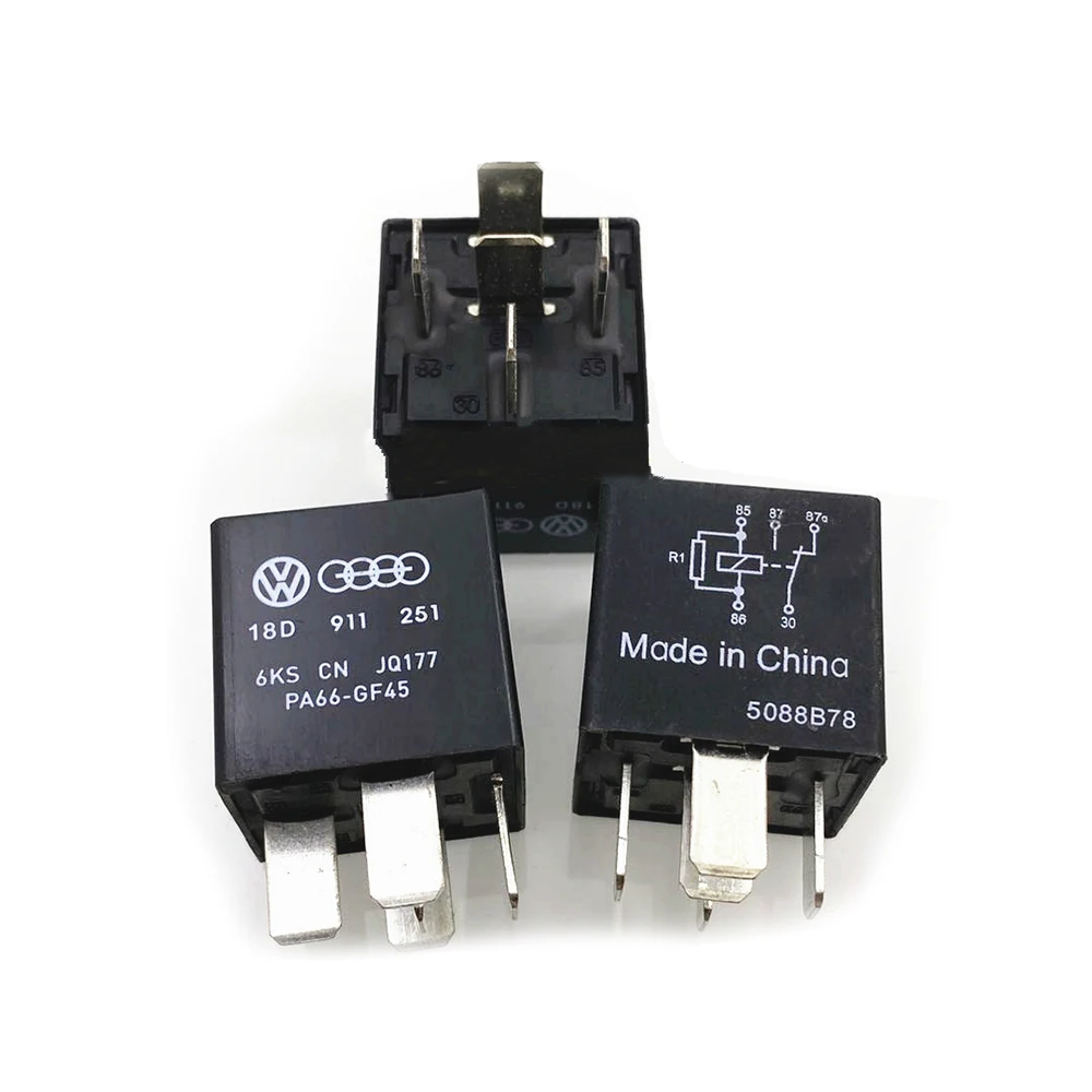 

2 шт./лот 100% новое реле 18D 911 251 18D 911 251 автомобильное реле 5PIN V23136-A1-X92 GMW 24539200