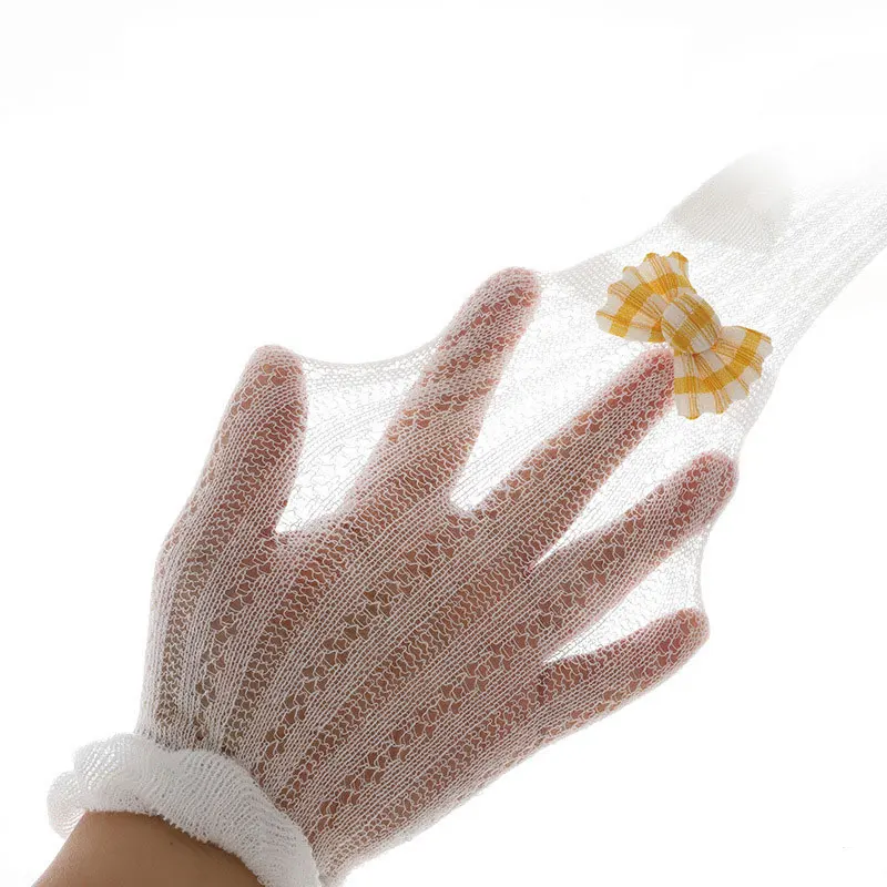 

Newborn Cotton Thin Mesh Knee Socks Baby Girls Anti-Mosquito Long Stockings 2021 Summer Infant Toddler Breathable Bow Soild Sock
