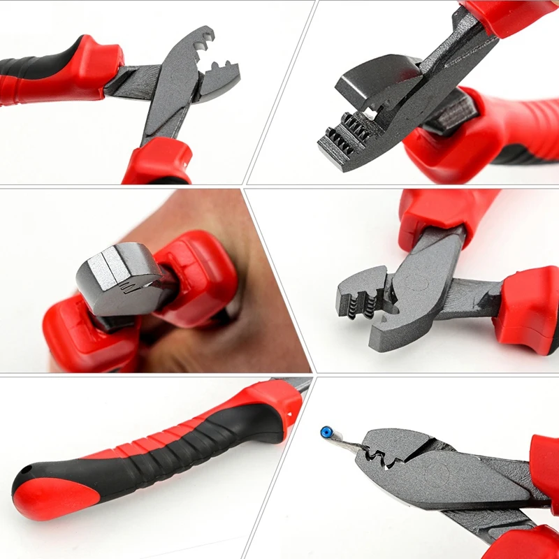 

Fishing Crimping Pliers For Fishing Line Barrel Sleeves Fishing Cutter Scissors Fishing Tackle For Grip Hooks Split Rings