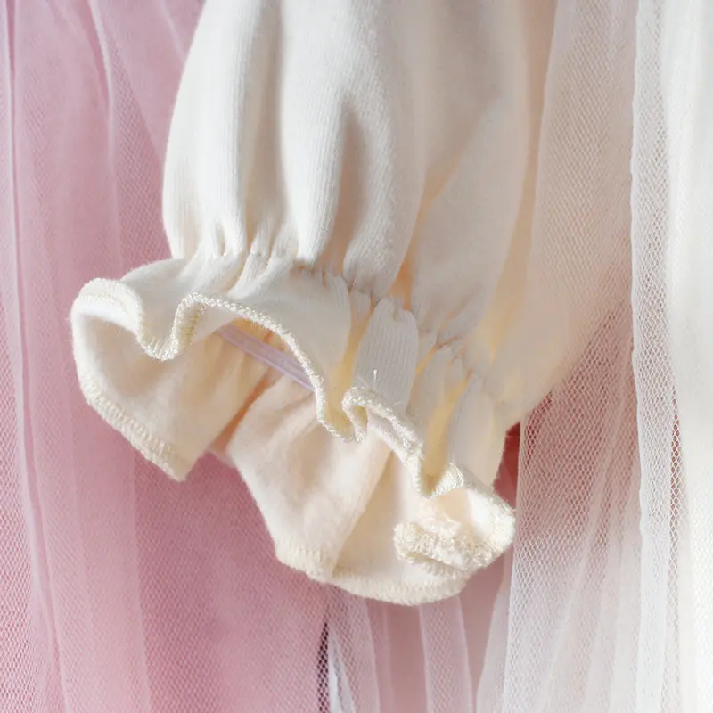 

2020 Spring Baby Girl 1st Christening Gown Lace Romper+Hat Long Sleeve Cotton Newborn Jumpsuits Clothes Toddler Infant Overalls