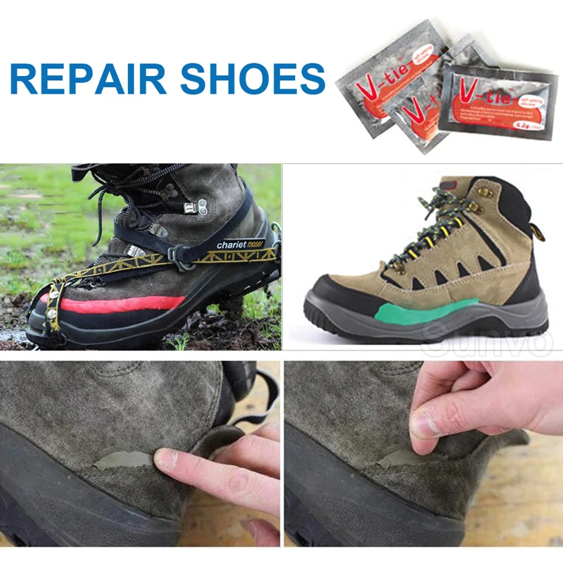 Sunvo Practical Moldable Glue Mud for Repairing Sticking Decoration Multifunctional Creative DIY Silicone Mud Shoes Care Tool