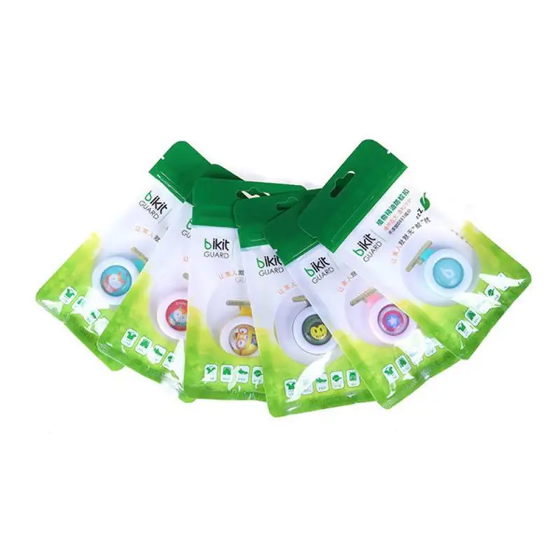 Летних укусов комаров отталкивающая пуговица одежда для детей Одежда малышей