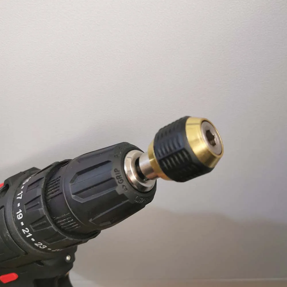 

Adapter Quick Change Adapter Converter 60mm Dia 24mm 1/4 Inch Keyless Drill
