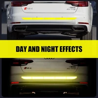 5pcsset car reflectante reflector sticker car body trunk exterior auto accessories reflective tape reflex exterior warning