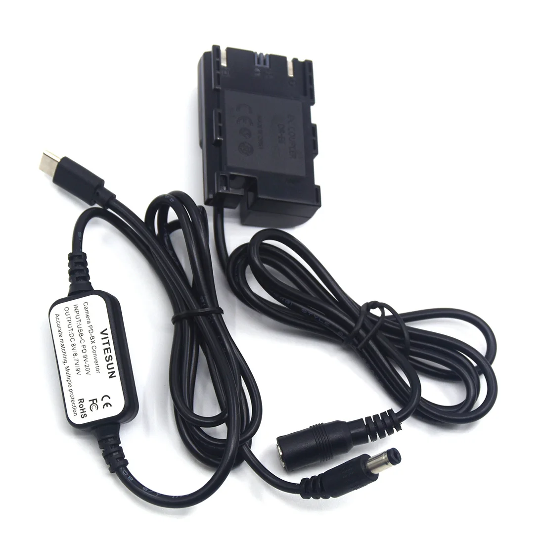 USB Type C USB-PD конвертер в кабель постоянного тока + Φ декодирование поддельных