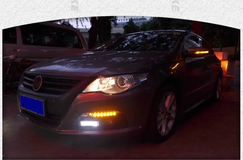 2010 2011 2012y автомобильный бупмер головной свет для CC фары автомобильные аксессуары светодиодный DRL Туман для CC фары