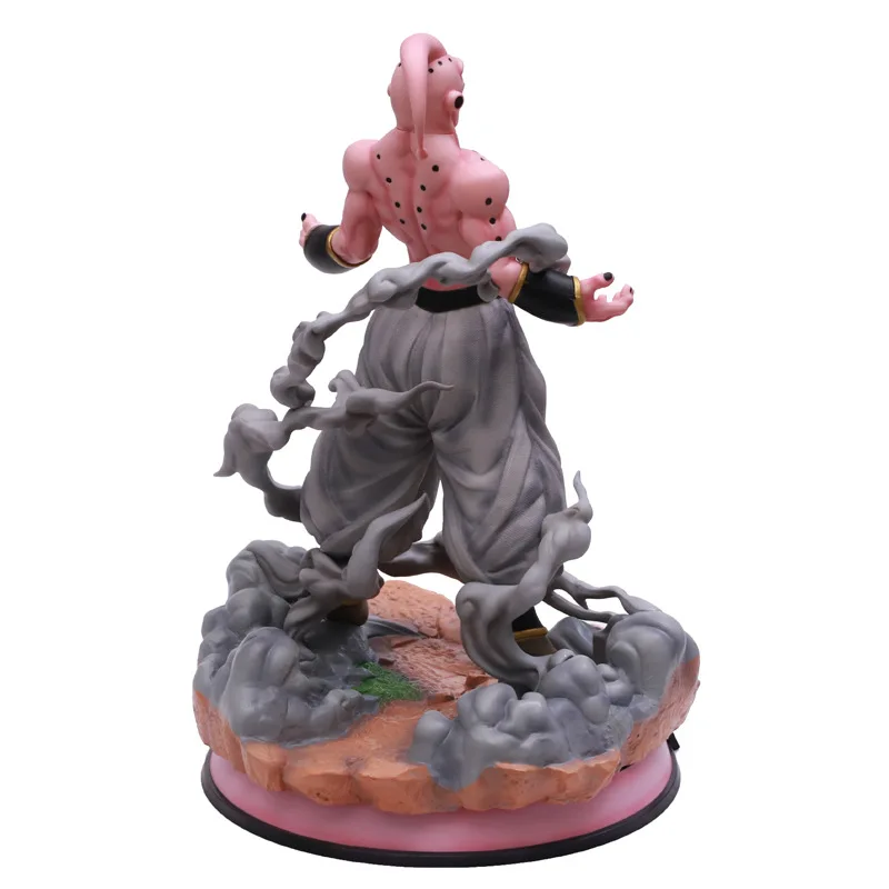 [Забавные] ремесла 46 см Dragon Ball Majin Buu Боевая версия Фигурка Статуя ПВХ игрушка Супер Saiyan Сон Гоку Коллекция Модель детский подарок