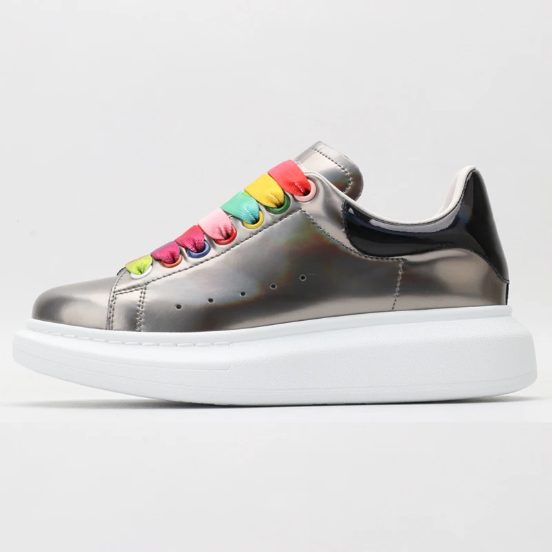 

Women's sports shoes men's sports shoes leather breathable multi-color fashion sports shoes luxury brand high quality sports sho