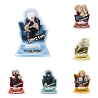 2021 hot japan anime jujutsu kaisen new style acrylic figure stand model plate desk decor cosplay xmas keychain gift for friend