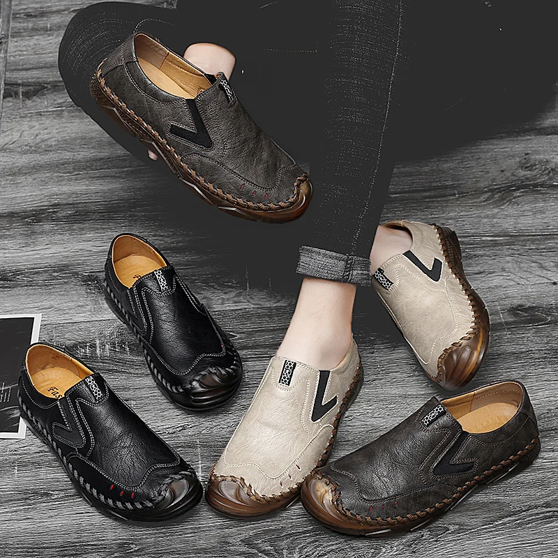 

Sneaker Casual Shoes Mens Causal Shoes Leather Man Casual Men Dress Men's Classic New Arrival 2020 Fashion Genuine