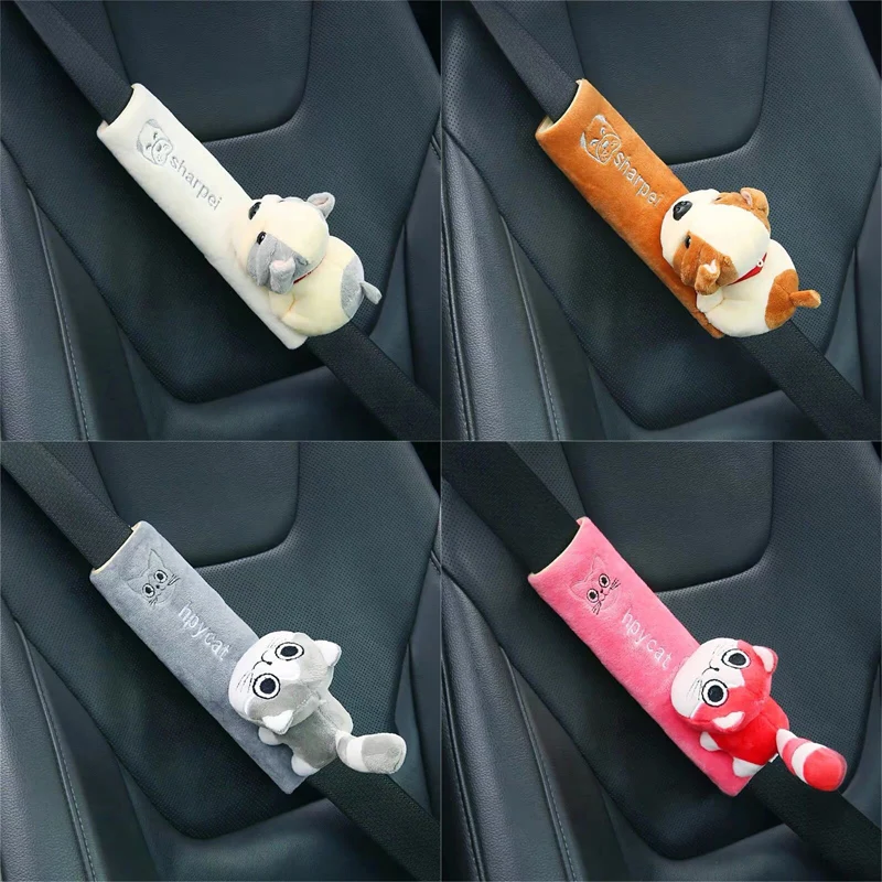 

1 Pcs Car Seat Belt Shoulders Pad Safety Belt for Car Shoulder Covers Protector Car Accessories Interior Seatbelt Protector